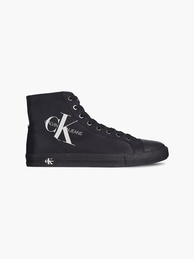 Calvin Klein Cipők HU263535 | Calvin Klein High-Top Férfi Sportcipő Fekete